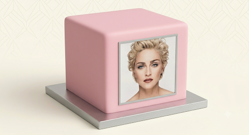 Edible Image Cake square