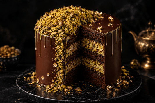 Dubai Chocolate Pistachio Cake | Better Cakes Miami - Better Cakes Miami