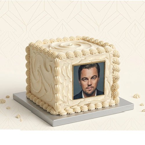 Edible Image Square Cake - Better Cakes Miami