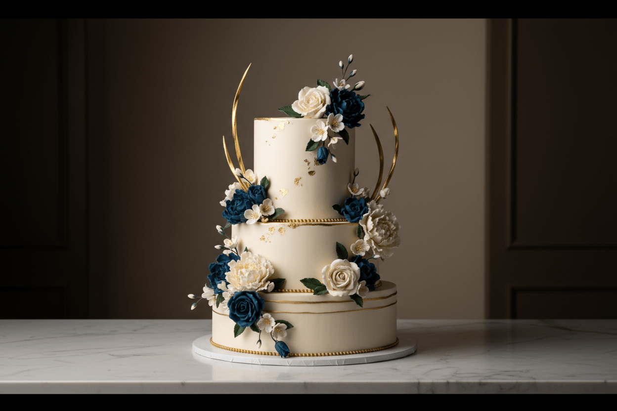 Intimate wedding cake 4 - Better Cakes Miami