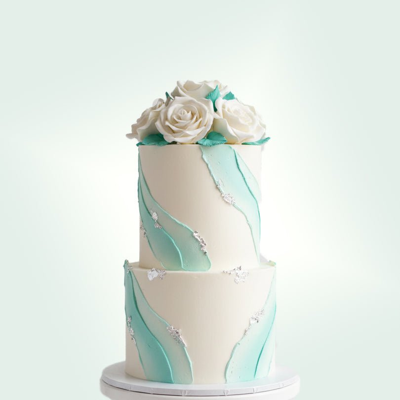 Modern Wedding cake | Feeds Up to 60 - Better Cakes Miami