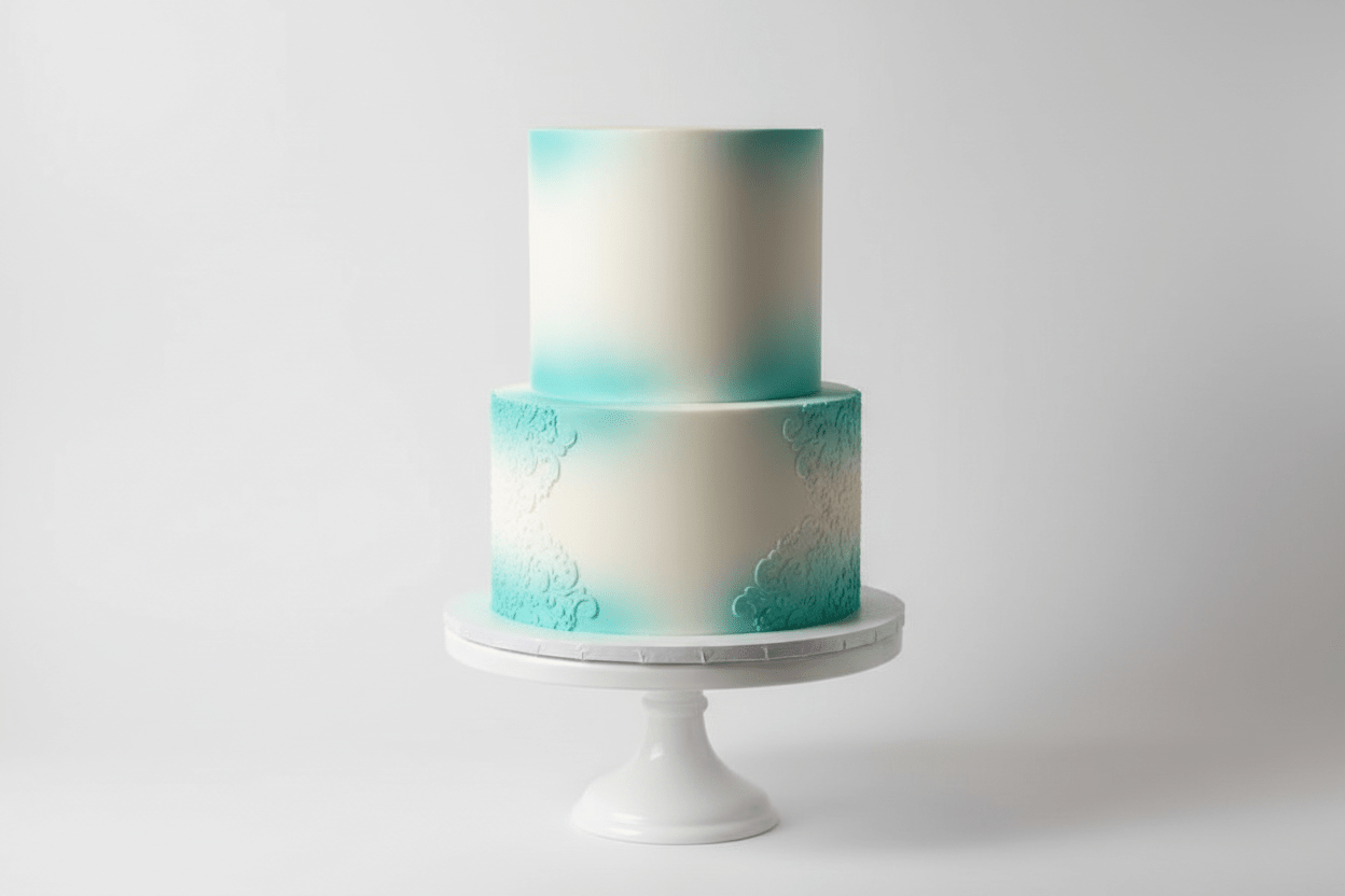 Modern Wedding cake | Feeds Up to 60 - Better Cakes Miami