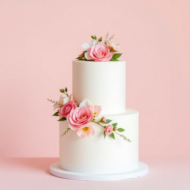 Intimate wedding cake 3